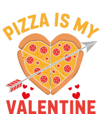 Pizza Is My Valentine Funny ValentineS Day Boy Girl 7-Panel Snapback Hat