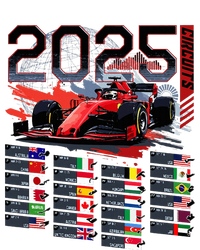 Formula Racing Calendar 2025 Schedule G.R.A.N.D P.R.I.X Circuit T-Shirt