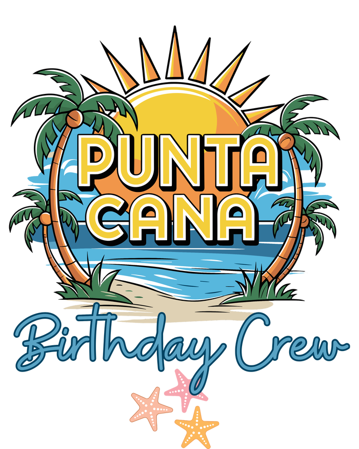 Punta Cana Birthday Crew Tropical Celebration Vibes Toddler Sweatshirt