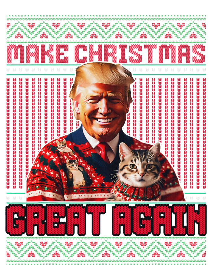 Make Christmas Great Again Xmas Funny Trump Pajamas Ugly Button