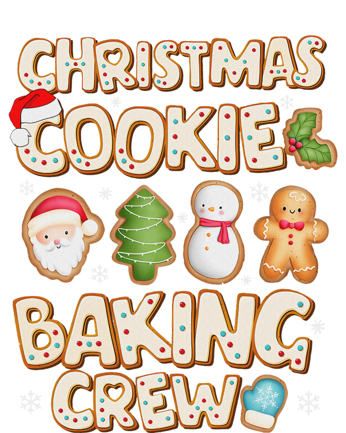 Christmas Cookie Baking Crew Family Matching Xmas Party T-Shirt