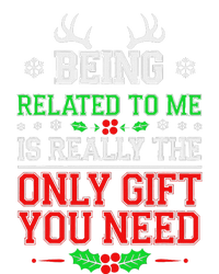 Being Related To Me Funny Christmas Family Xmas Pajamas T-Shirt