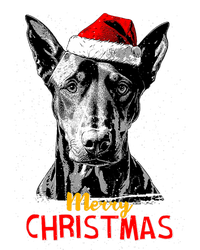 Doberman Santa Claus Hat Merry Christmas Dog Xmas Dogs T-Shirt