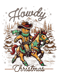 Howdy Christmas Gingerbread Man Cowboy Ride Horse Western T-Shirt