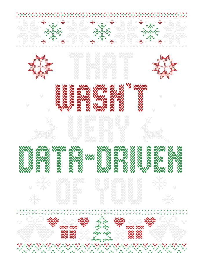 That WasnT Very Data Driven Of You Christmas Xmas Pajamas Ceramic Star Ornament