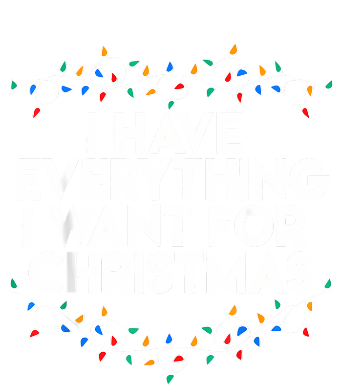 I Have Everything I Want For Christmas Funny Xmas Couples Sweatshirt