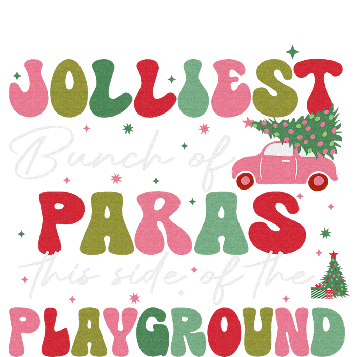 Jolliest Bunch Of Paras This Side Of The Playground Xmas Flat Bill Trucker Hat