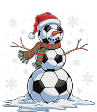 Soccer Snowman Soccer Player Santa Hat Christmas Funny Softstyle Adult Sport Polo