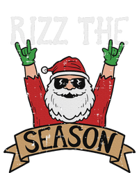 Rizz The Season Funny Christmas Santa Rock Xmas Rocker T-Shirt