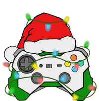 Gamer Christmas Gaming Santa Hat Video Game Controller T-Shirt