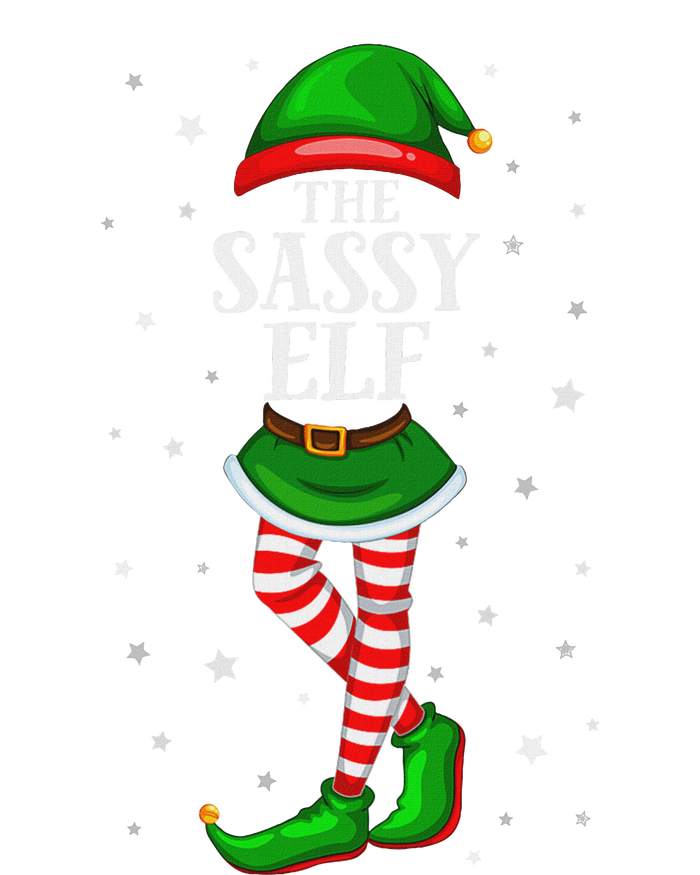 Im The Sassy Elf Matching Christmas For N Women USA-Made Doggie Bandana