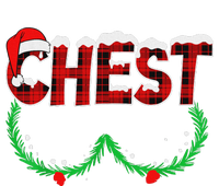 Chest Nuts Matching Chestnuts Funny Christmas Couples Chest Women's T-Shirt