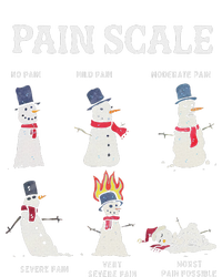 Retro Pain Scale Snowman Trauma Nurse Christmas Nursing T-Shirt