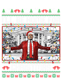 ILl Be Home For Christmas Ugly Sweaters Santa Trump Xmas Long Sleeve T-Shirt