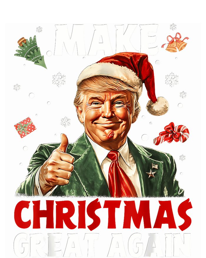 Make Christmas Great Again Funny Christmas Pajamas T-Shirt