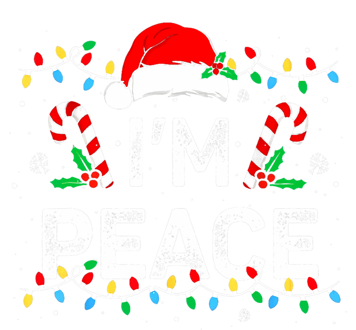 Peace I Come In Peace Couple Matching Ugly Christmas Sweater T-Shirt