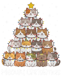 Merry Catmas Meowy Christmas Tree Cat Lover Cat Mom Cat Dad T-Shirt