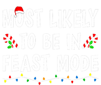 Most Likely To Be In Feast Mode Xmas Funny Family Christmas Toddler Zip Fleece Hoodie