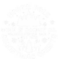 North Pole Milk And Cookie Co Gingerbread Christmas Bakery T-Shirt