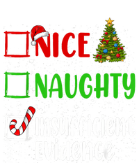 Nice Naughty Insufficient Evidence Christmas List Holiday Legacy Cool Fit Booney Bucket Hat