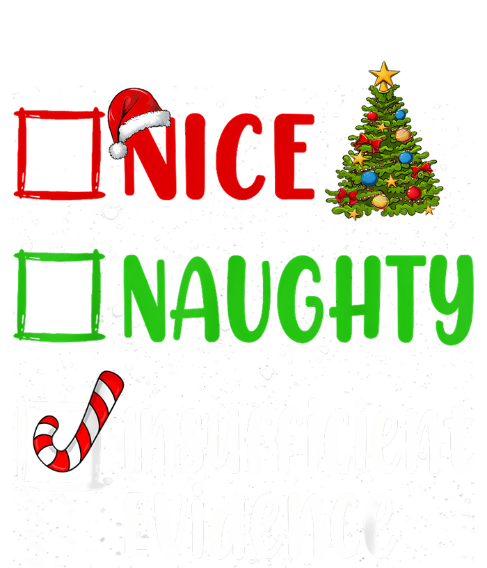 Nice Naughty Insufficient Evidence Christmas List Holiday Legacy Cool Fit Booney Bucket Hat