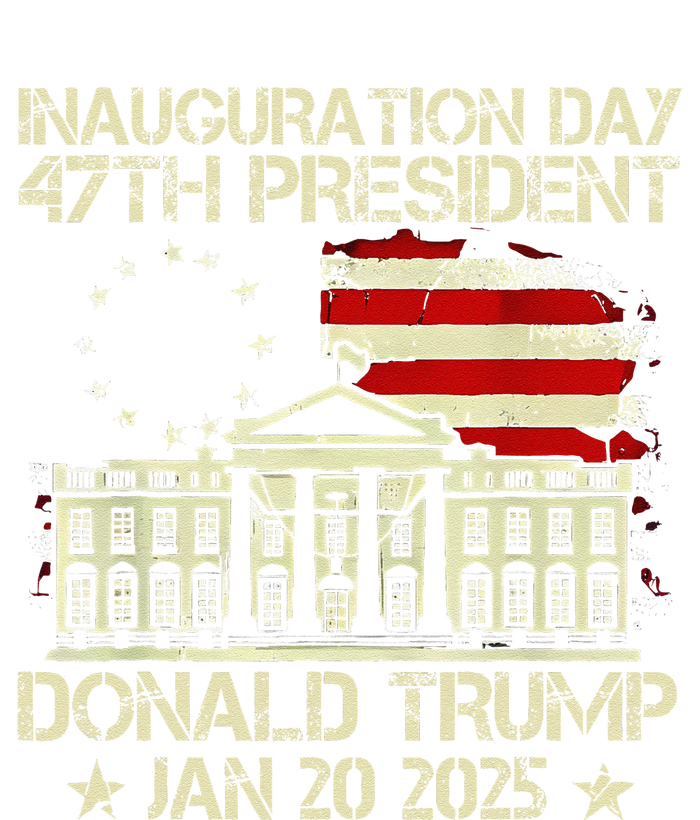 Trump Inauguration Day 2025 47th Usa President White House T-Shirt