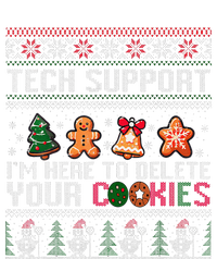 Christmas Tech Support Here To Delete Cookies Xmas Softstyle Adult Sport Polo