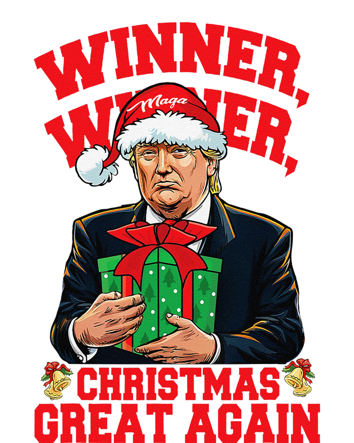 Humor Funny Trump Winner Winner Christmas Great Again T-Shirt