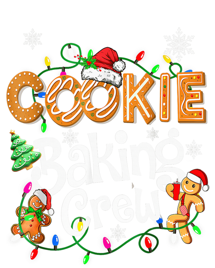 Christmas Cookie Baking Crew Family Baking Team Funny Cookie Women's Crop Top Tee