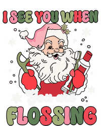 I See You When Flossing Christmas Dentist Xmas Flossing T-Shirt