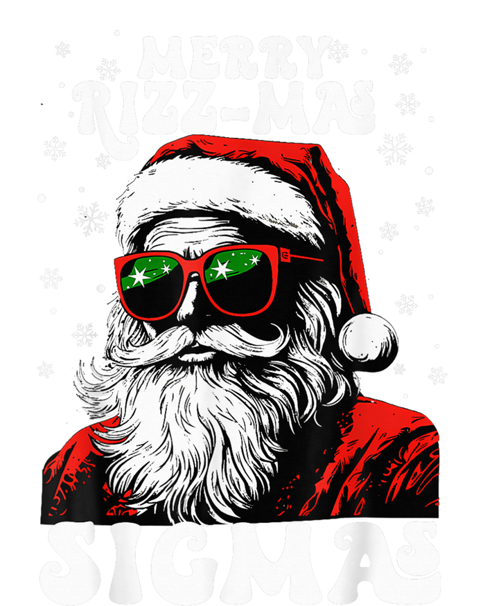 Merry Riz Z Mas Sigmas Funny Gen Alpha Xmas Santa Christmas T-Shirt