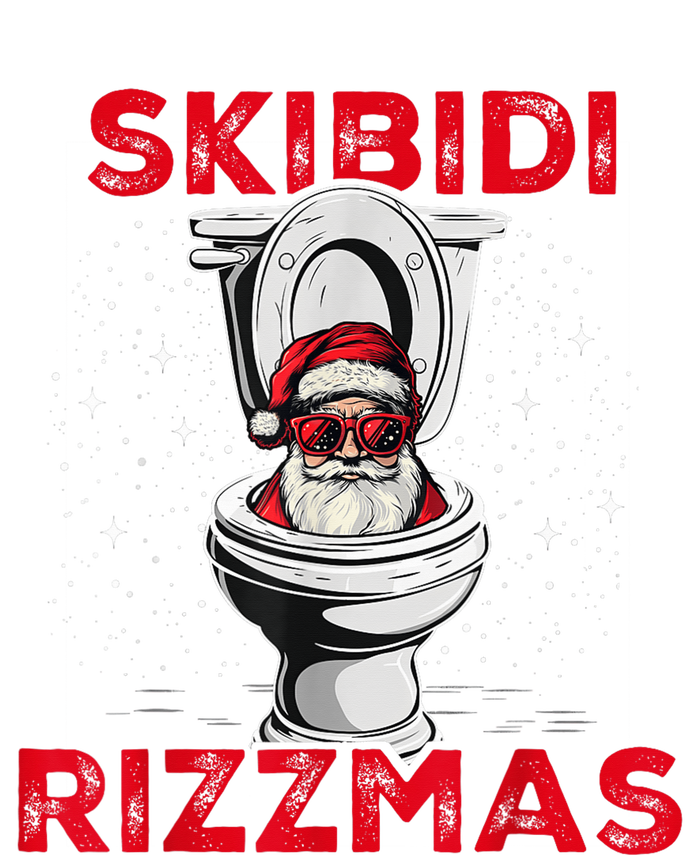 S.K.I.B.I.D.I Riz Zmas Christmas Riz Z Santa Claus Funny T-Shirt