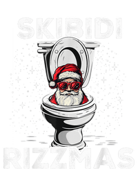 S.K.I.B.I.D.I Riz Zmas Funny Toilet Santa White Elephant Christmas Long Sleeve Pajama Set