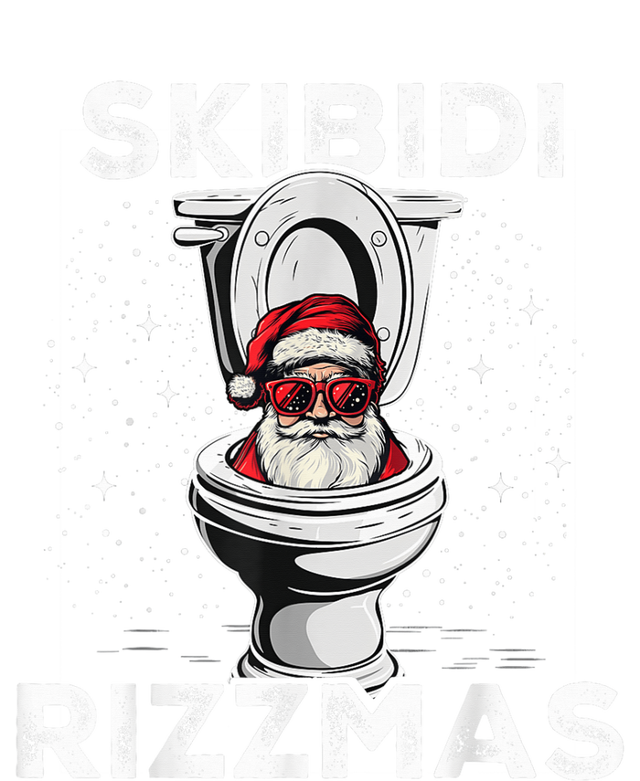 S.K.I.B.I.D.I Riz Zmas Funny Toilet Santa White Elephant Christmas Long Sleeve Pajama Set