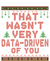 That WasnT Very Datadriven Of You Ugly Sweater Style Christmas Short Acrylic Beanie