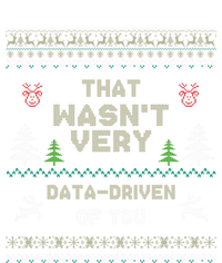 That WasnT Very Data Driven Of You Ugly Christmas Sweaters 7 Panel Mesh Trucker Snapback Hat