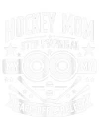 Vintage Hockey Mom Stop Staring At My Faceoff Circles Pajama Set