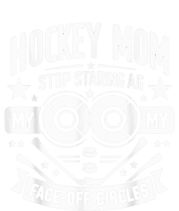 Vintage Hockey Mom Stop Staring At My Faceoff Circles Pajama Set