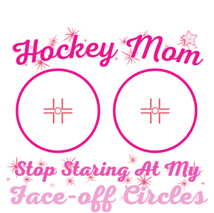 Vintage Hockey Mom Stop Staring At My Faceoff Circles Toddler Fine Jersey T-Shirt