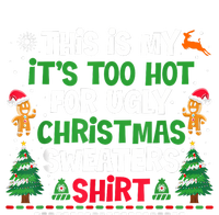 Too Hot Ugly Christmas Sweaters Funny Xmas Women's T-Shirt