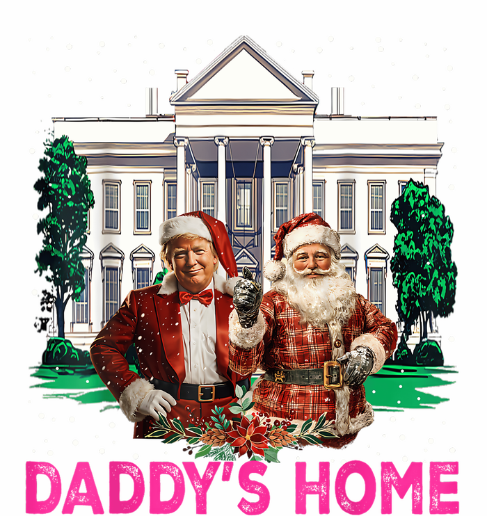 Trump 2024 Take America Back Daddys Home Christmas Tie-Dye Long Sleeve Shirt