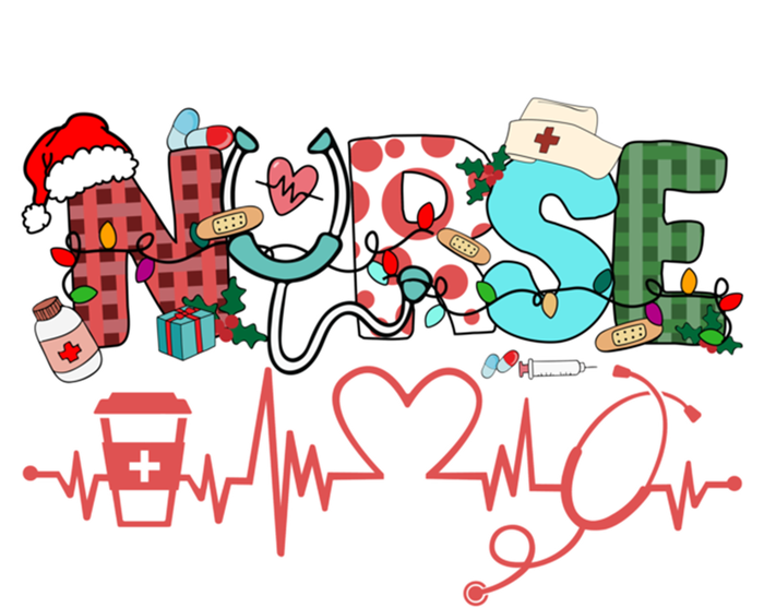 Nurse Christmas Stethoscope Nurses Xmas Scrub Er Ed Icu Rn Meaningful Gift Toddler Sweatshirt