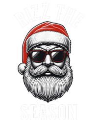 Rizz The Season Silly Christmas Funny Santa Performance Long Sleeve Polo