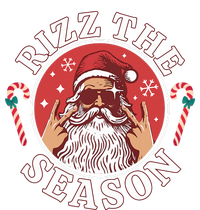 Punk Rock Rizz The Season Funny Santa Clause T-Shirt