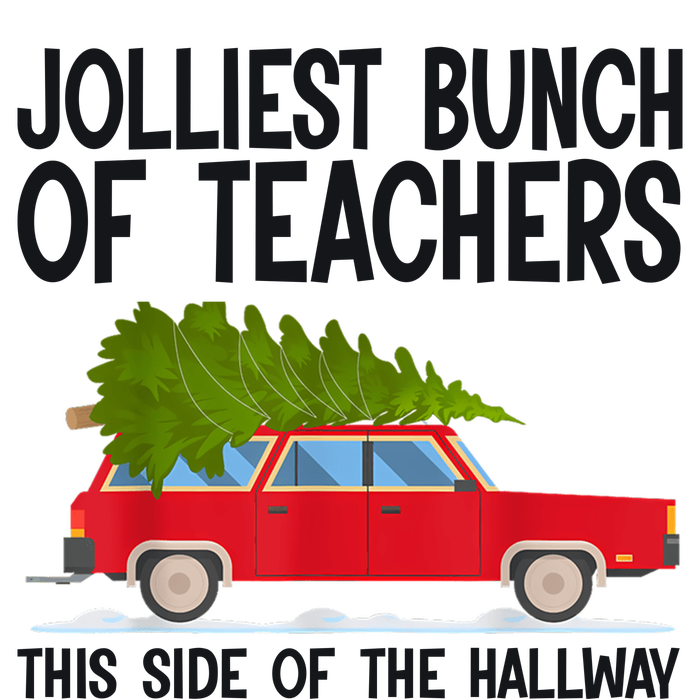 Jolliest Bunch Of Teachers This Side Of The Hallway Women's Fleece Hoodie