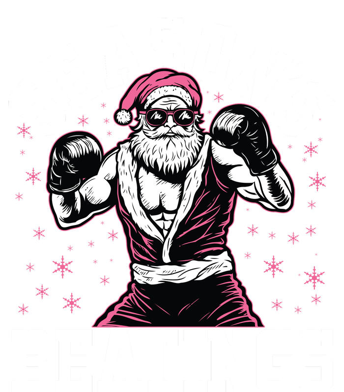 Funny Christmas Seasons Beatings Mma Boxing Santa Claus Sweatshirt