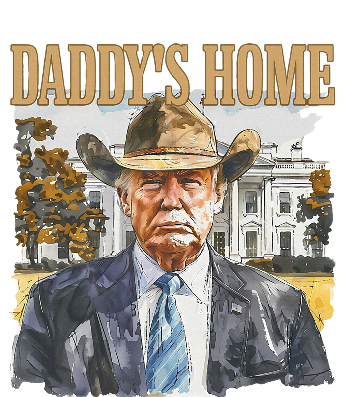 Trump Cowboy Western DaddyS Home Maga Take America Back Hoodie