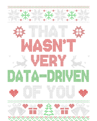 That WasnT Very Data Driven Of You Christmas Xmas Pajamas Women's Tri-Blend 3/4-Sleeve Raglan Shirt