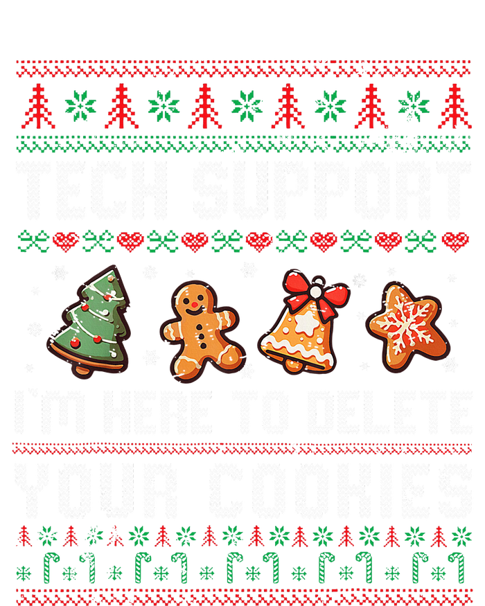 Tech Support IM Here To Delete Your Cookies Christmas Xmas T-Shirt