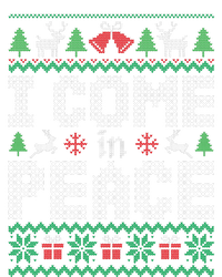 Funny I Come In Peace Couple Matching Ugly Christmas Sweater T-Shirt